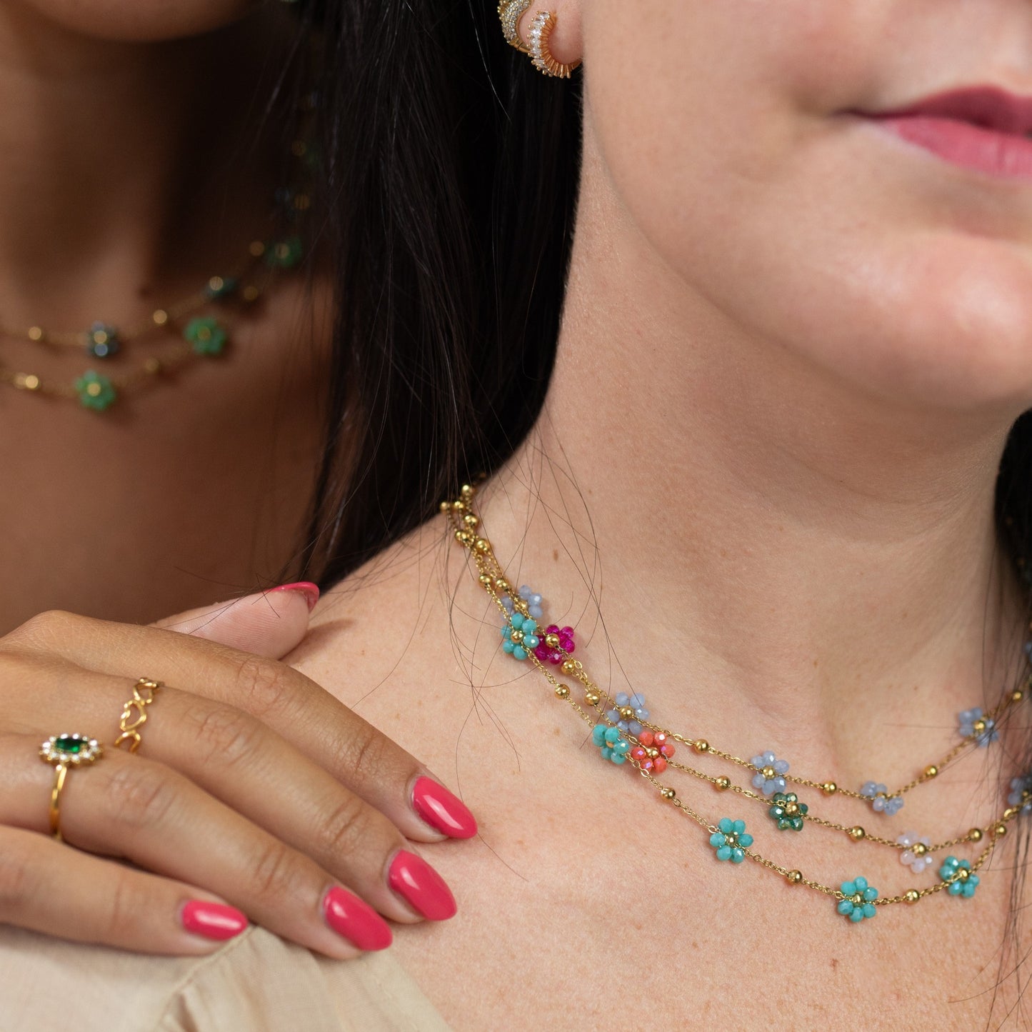 Collana Fiorellini Color
