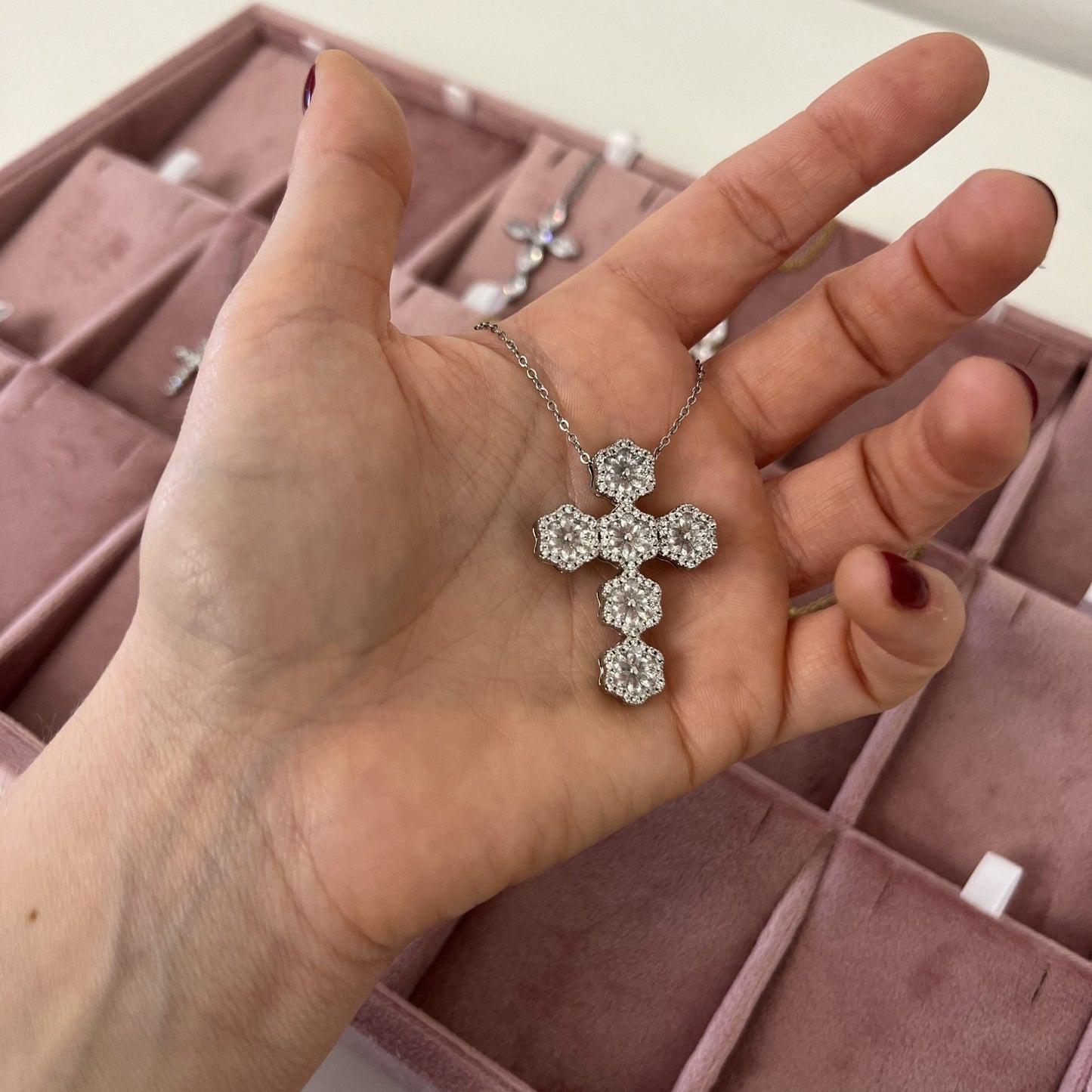 Collana Croce big