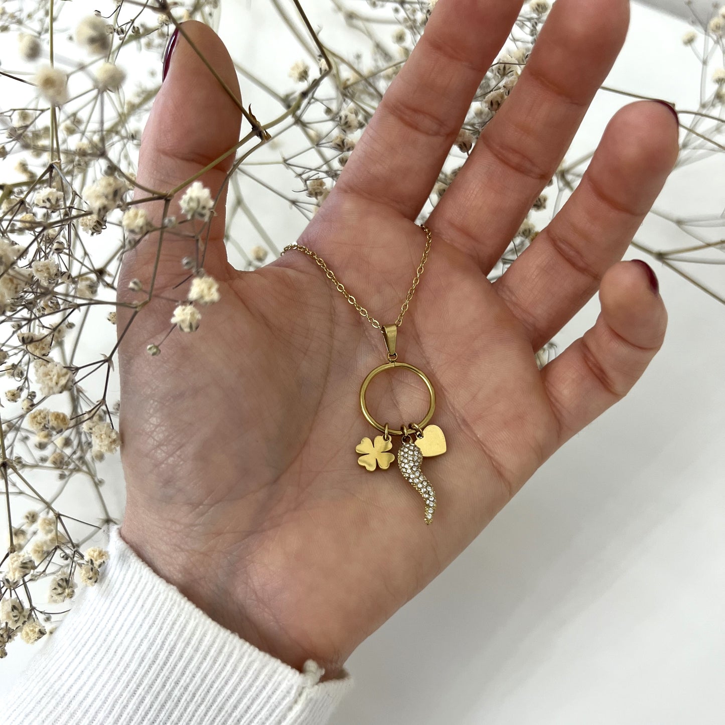 Collana Fortunella Strass