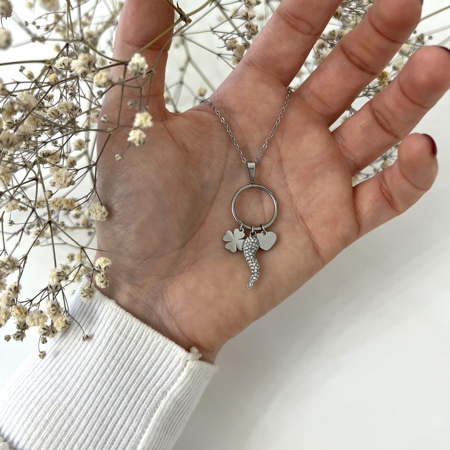 Collana Fortunella Strass