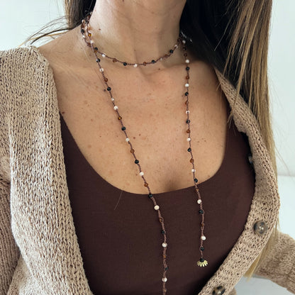 collana Filo di Sogni Marrone