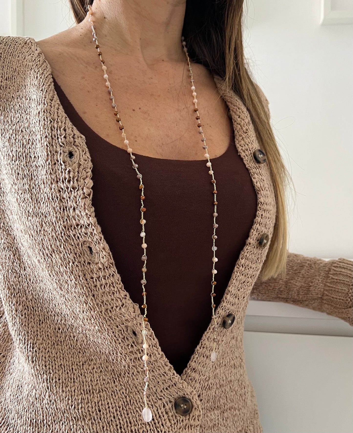collana Filo di Sogni Beige