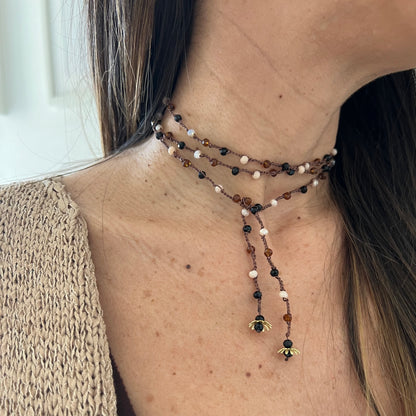 collana Filo di Sogni Marrone
