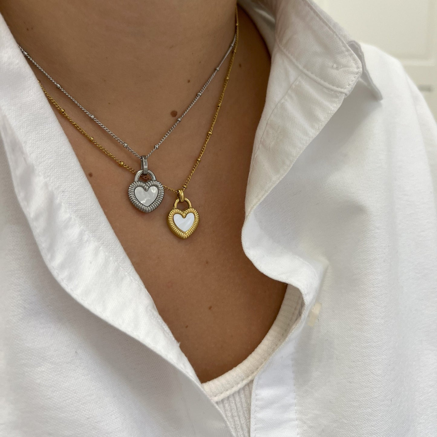 Collana Cuore Reversibile