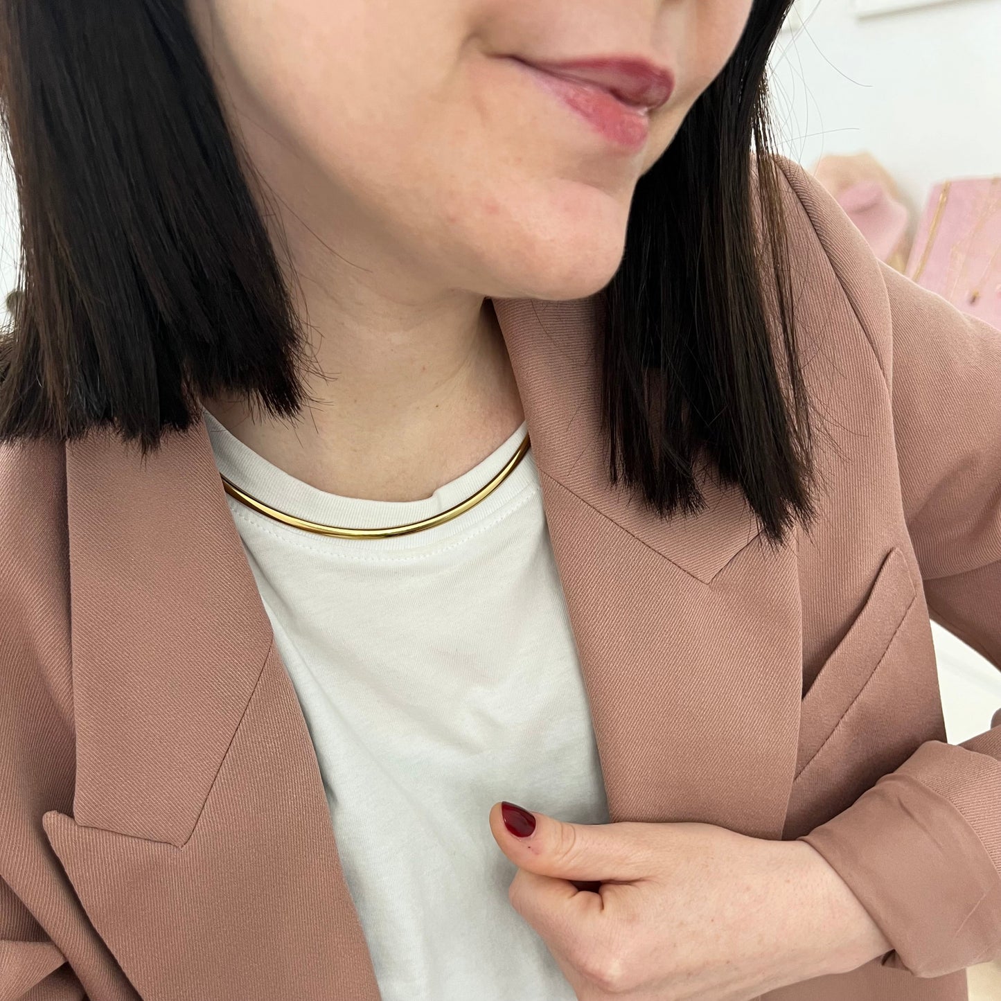 Collana rigida Circle