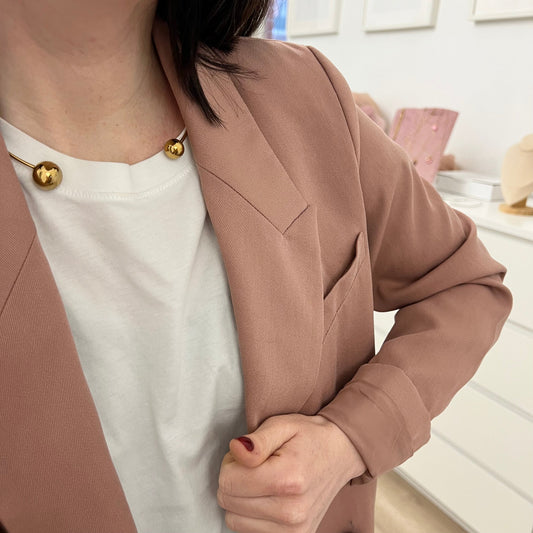 Collana rigida sfere