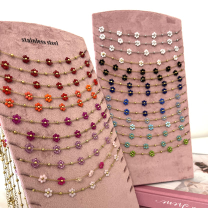 Collana Fiorellini Color